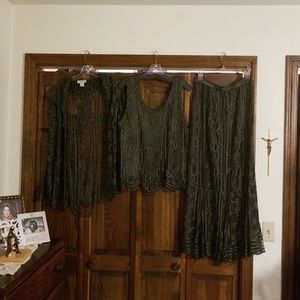 3 Piece evening wear